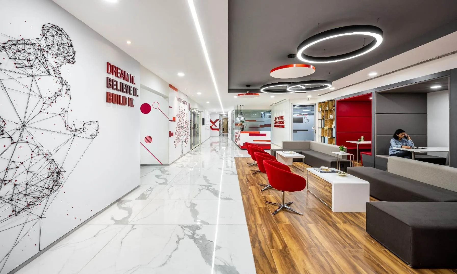 Future Generali workplace design-build project