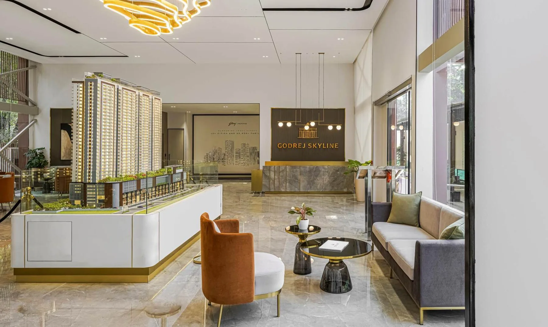 Godrej Skyline developer experience centre and show-flat project