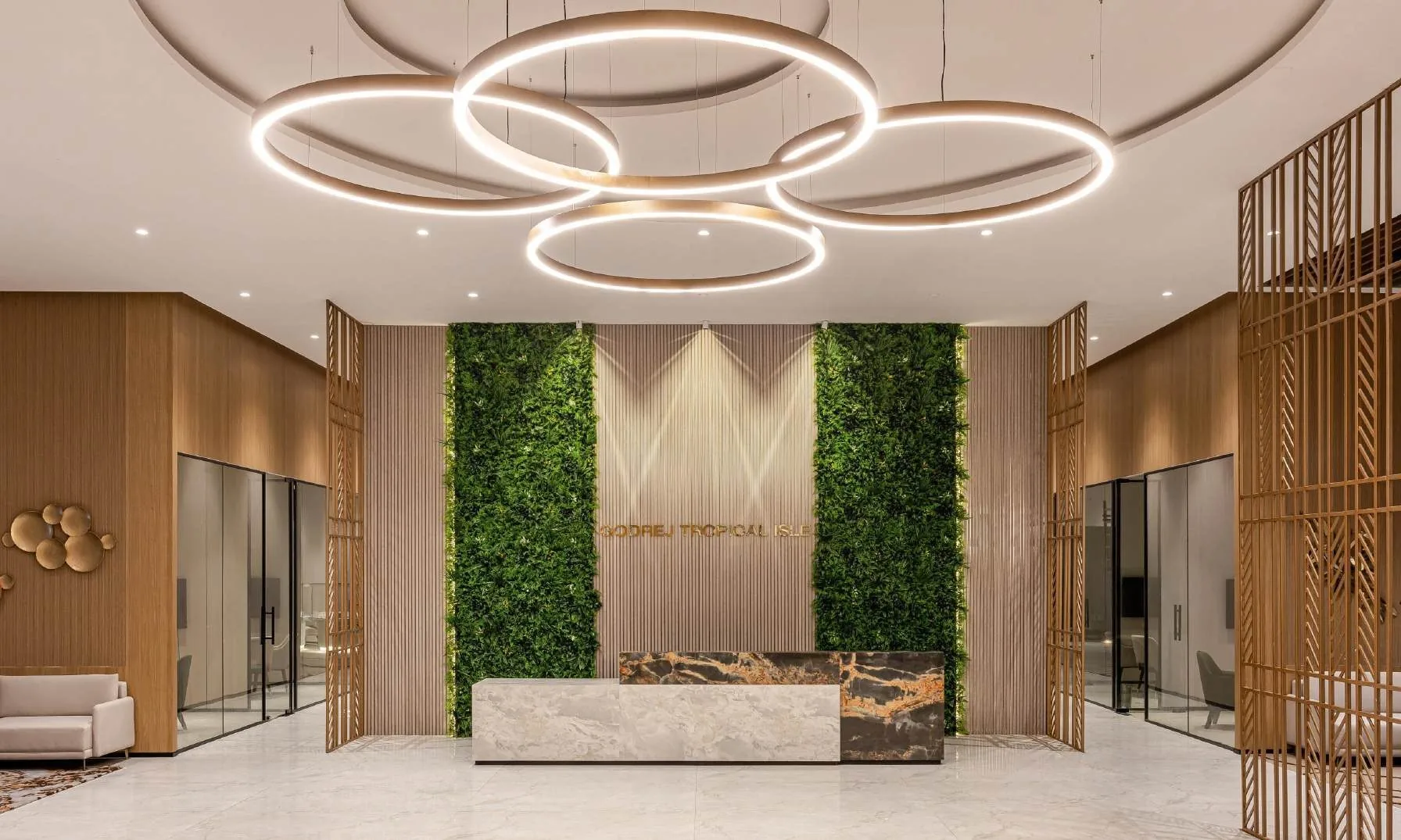 Godrej Tropical developer experience centre and show-flat project