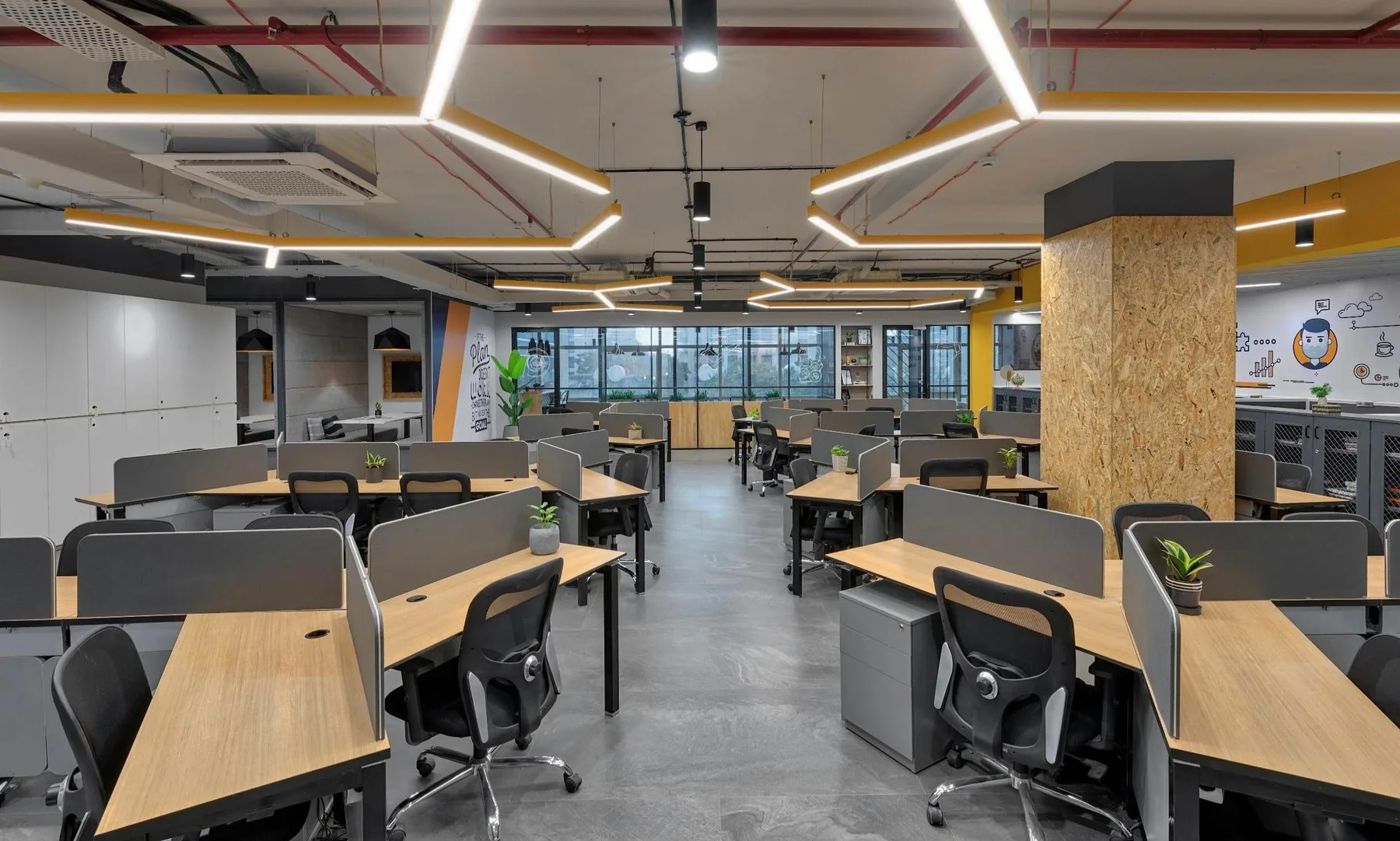 Inventia Healthcare workplace design-build project