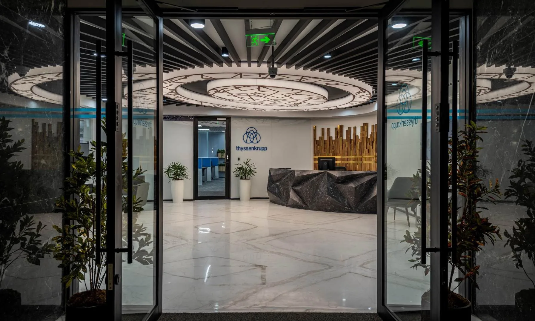 ThyssenKrupp workplace design-build project
